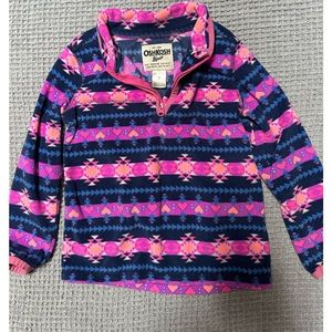 OshKosh B’gosh fleece pullover. Size 5.